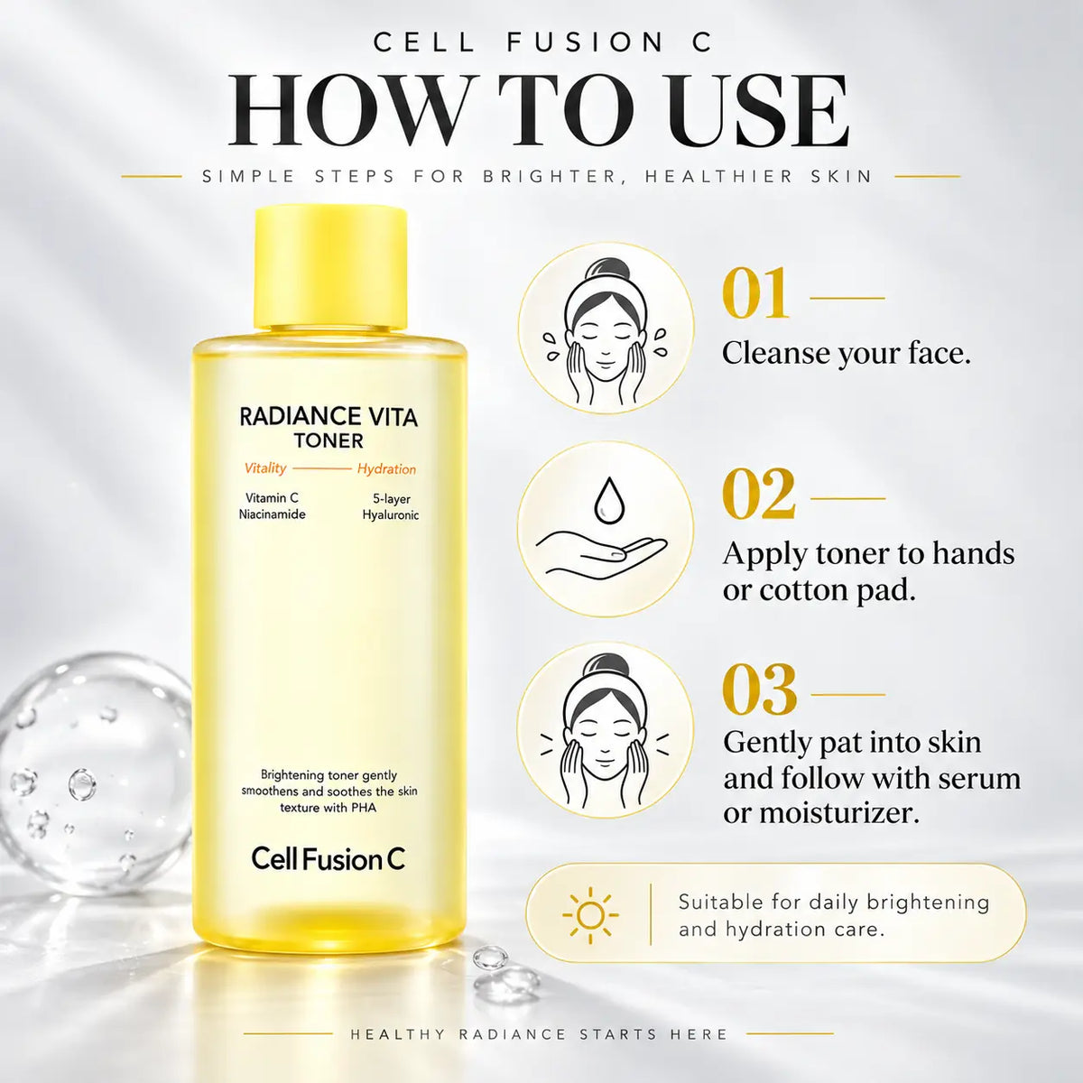 Cell Fusion C Radiance Vita Toner 300ml