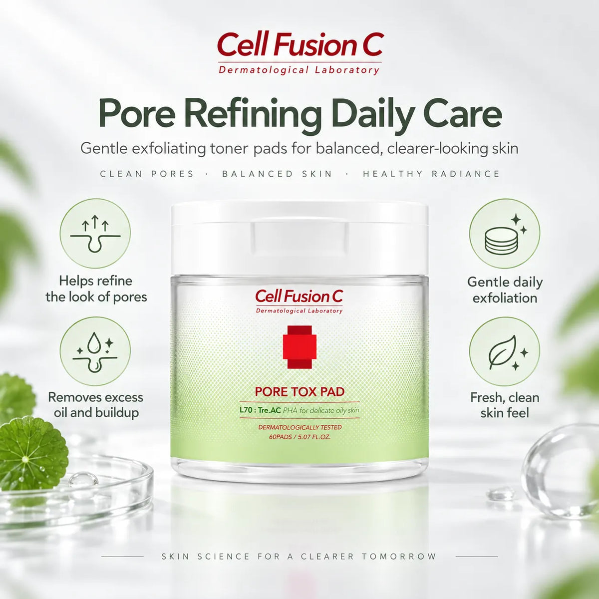 Cell Fusion C Pore Tox Pad 60 Pads