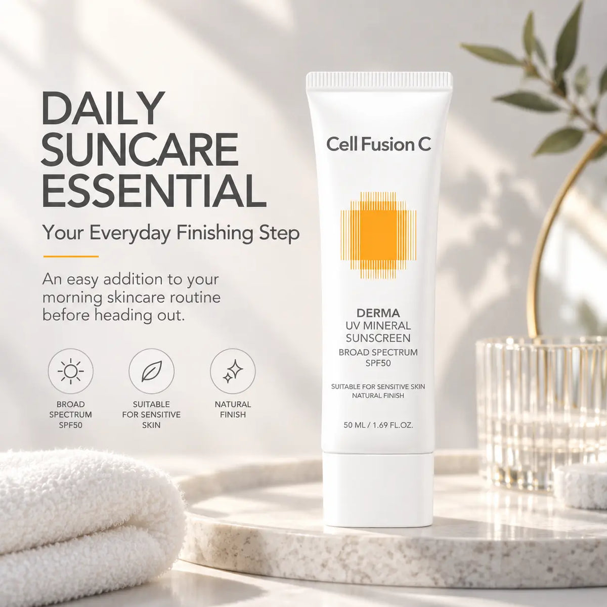 Cell Fusion C Derma UV Mineral Sunscreen 50ml