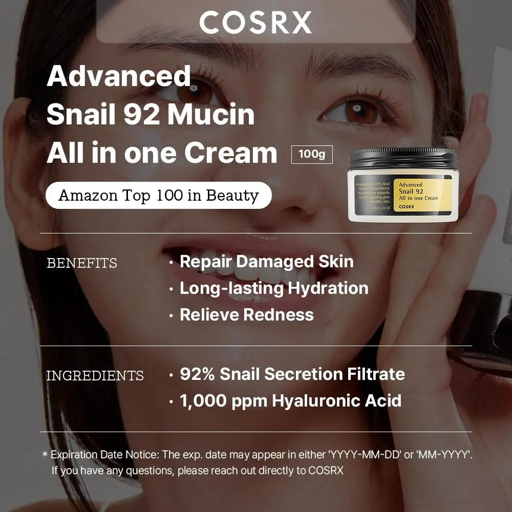 cosrx advanced snail 92 all in one cream