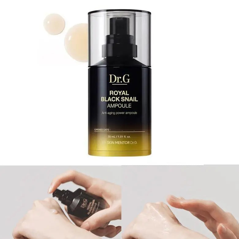 Dr. G Royal Black Snail Ampoule | Enrapture Cosmetics DR.G