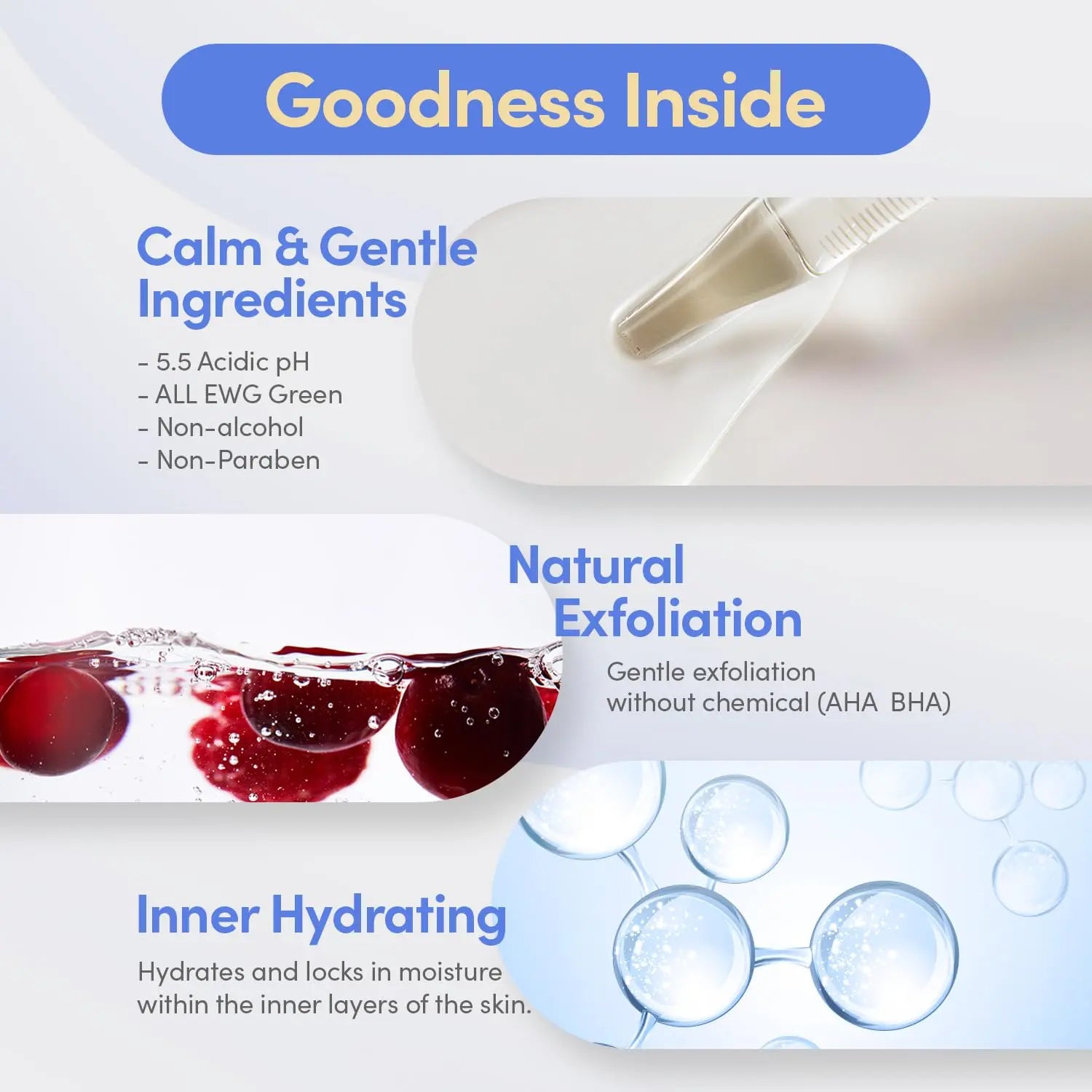 EQQUALBERRY Daily Peeling Swimming Pool Toner 300ml Eqqualberry