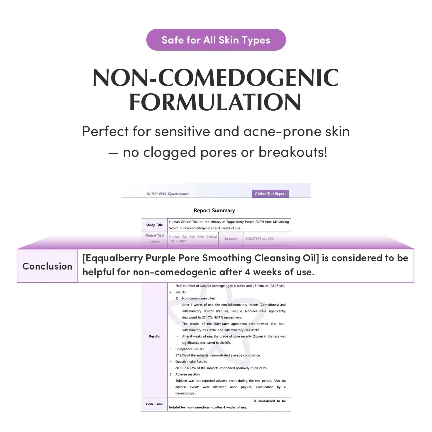 Eqqualberry Purple Rice Pore Smoothing Cleansing Oil 6.76 fl.oz Eqqualberry