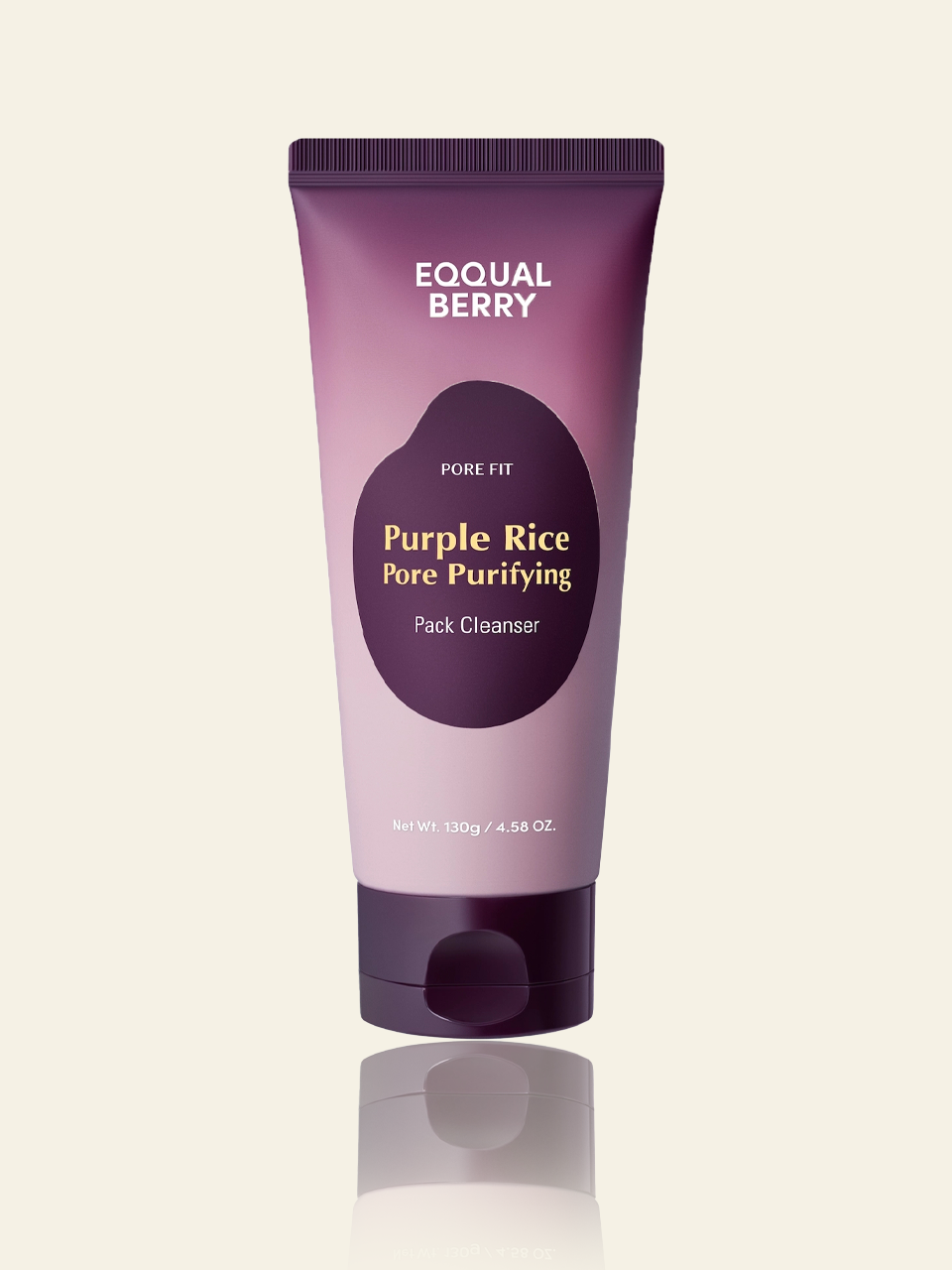 Eqqualberry Purple Rice Pore Purifying Pack Cleanser 4.58 OZ