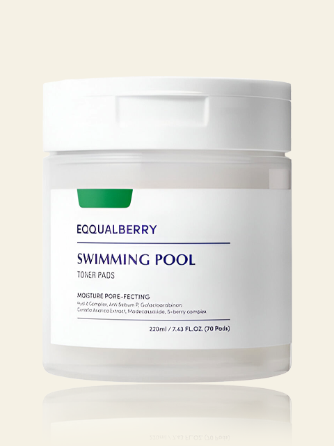 Eqqualberry Vegan Swimming Pool Toner Pads