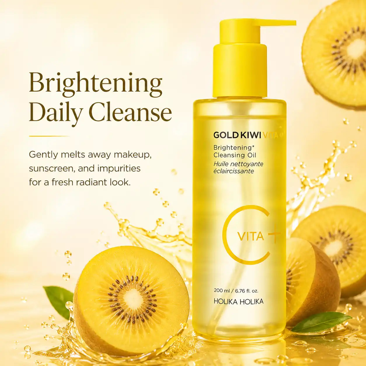 Holika Holika Gold Kiwi Vita C Cleansing Oil 200ml