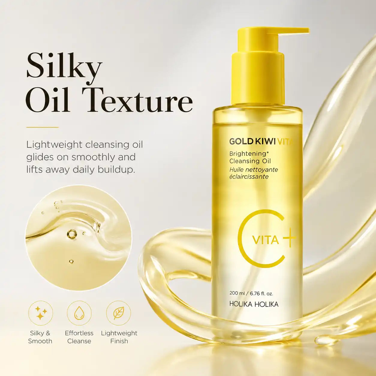 Holika Holika Gold Kiwi Vita C Cleansing Oil 200ml