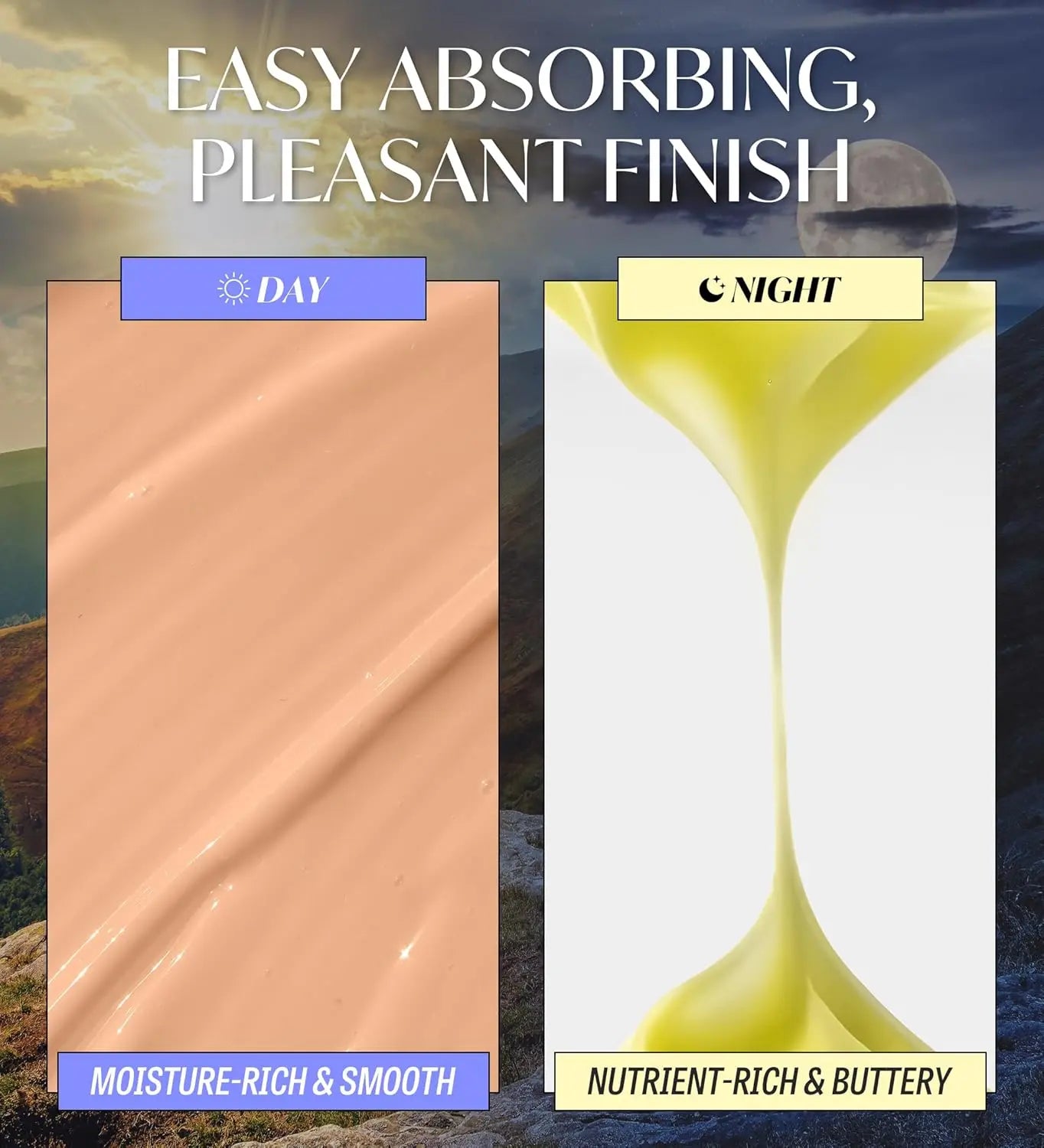 HERBLOOM Retinal Night Care Eye Cream | Bakuchiol Dual Vita with Tinted Day Concealer 0.54 Fl Oz HER BLOOM