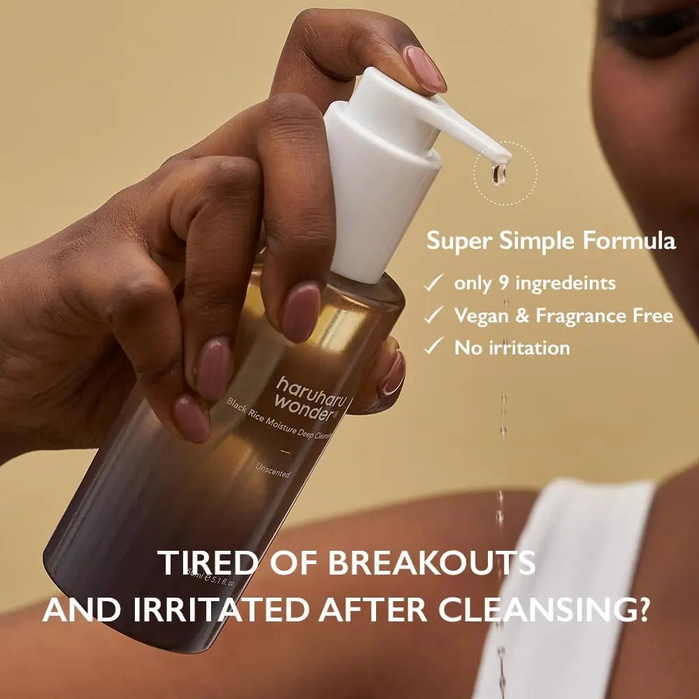 Haruharu Wonder Black Rice Moisture Deep Cleansing Oil 150ml Haruharu Wonder