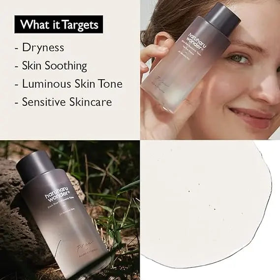 Haruharu Wonder Black Rice Hyaluronic Toner for Sensitive Skin 150ml