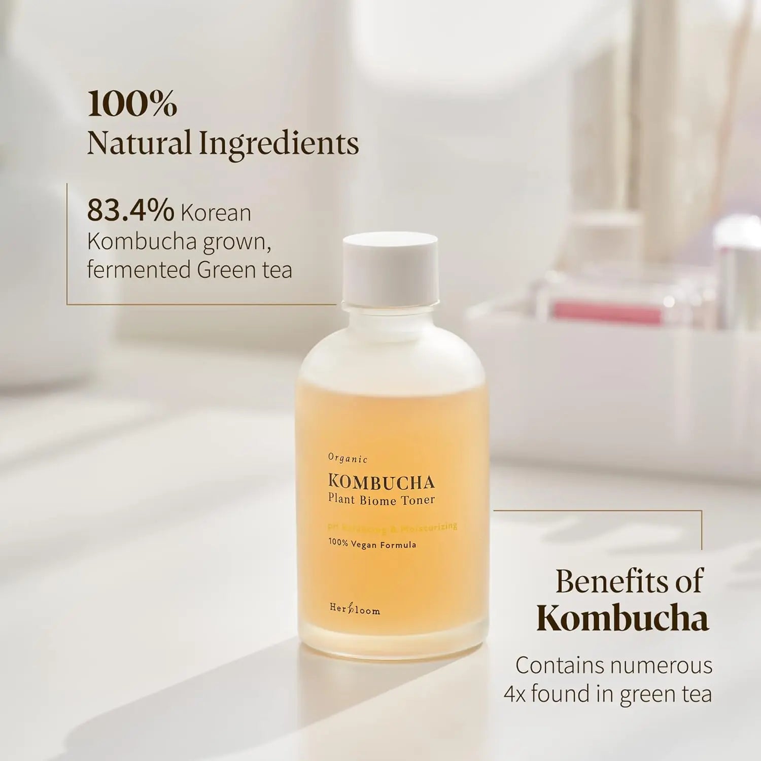 Herbloom Organic Kombucha Biome Toner 5.07fl.oz HER BLOOM