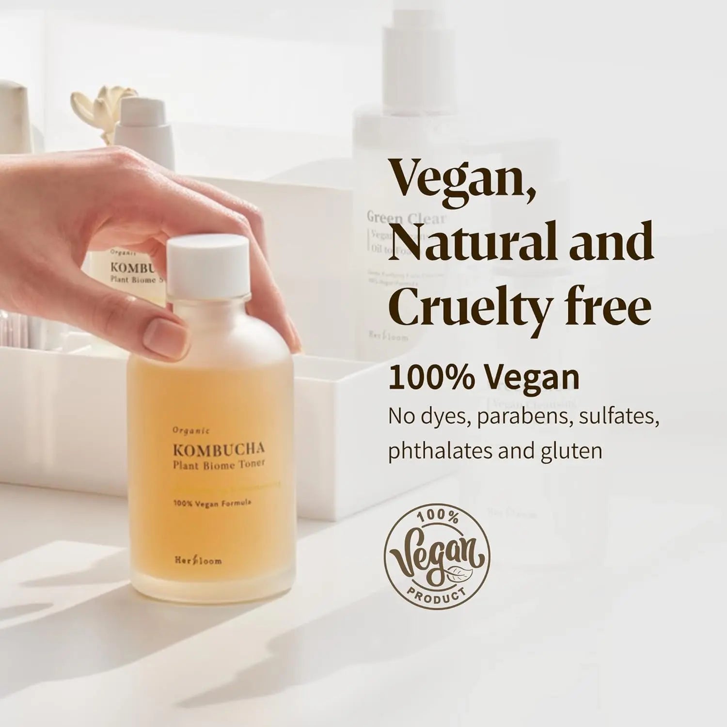 Herbloom Organic Kombucha Biome Toner 5.07fl.oz HER BLOOM