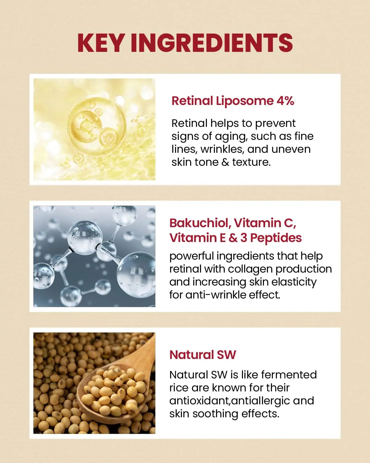 KSECRET SEOUL 1988 Eye Cream : Retinal Liposome 4% + Fermented Bean, 30ml/1.01 fl.oz SEOUL 1988