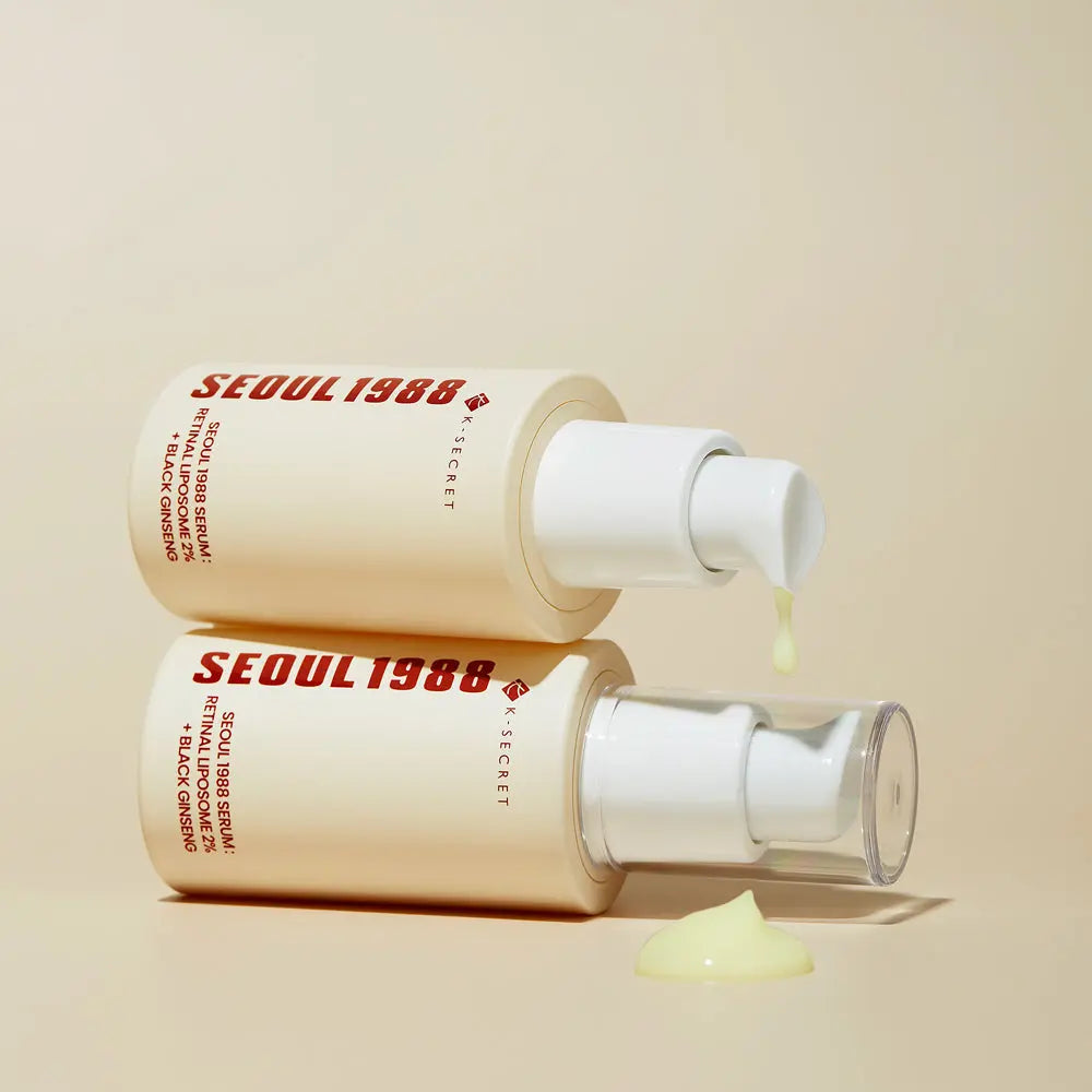 KSECRET SEOUL 1988 Serum : Retinal Liposome 2% + Black Ginseng, 30ml/1.01fl.oz SEOUL 1988