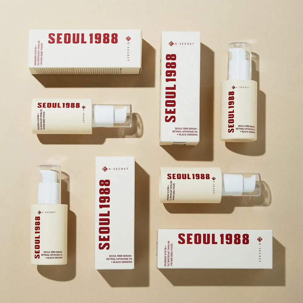 KSECRET SEOUL 1988 Serum : Retinal Liposome 2% + Black Ginseng, 30ml/1.01fl.oz SEOUL 1988