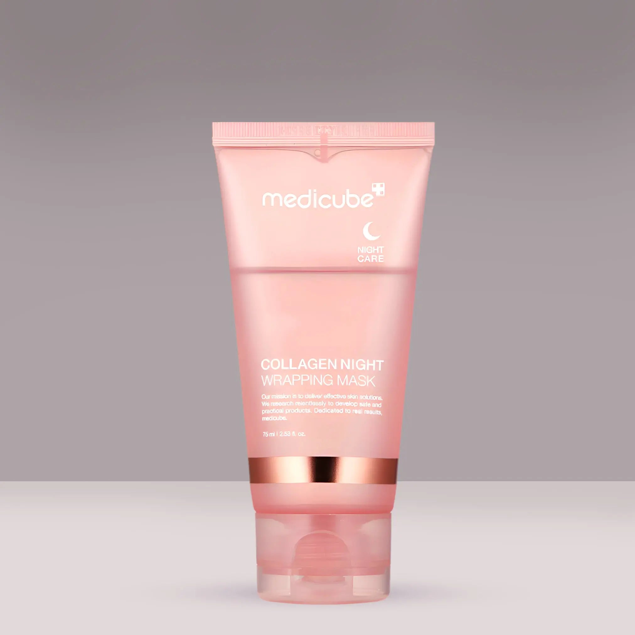 Medicube Collagen Mask Overnight Wrapping Peel Off Facial Mask Pack 2.53 fl.oz Enrapturecosmetics