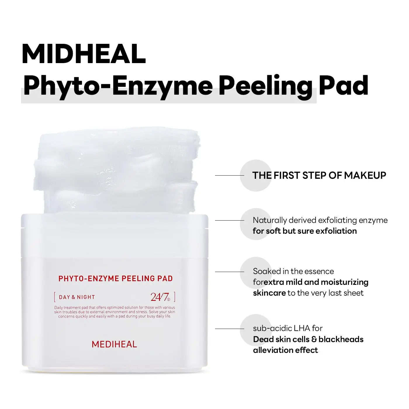 Mediheal Phyto-Enzyme Peeling Pad 90ea Mediheal