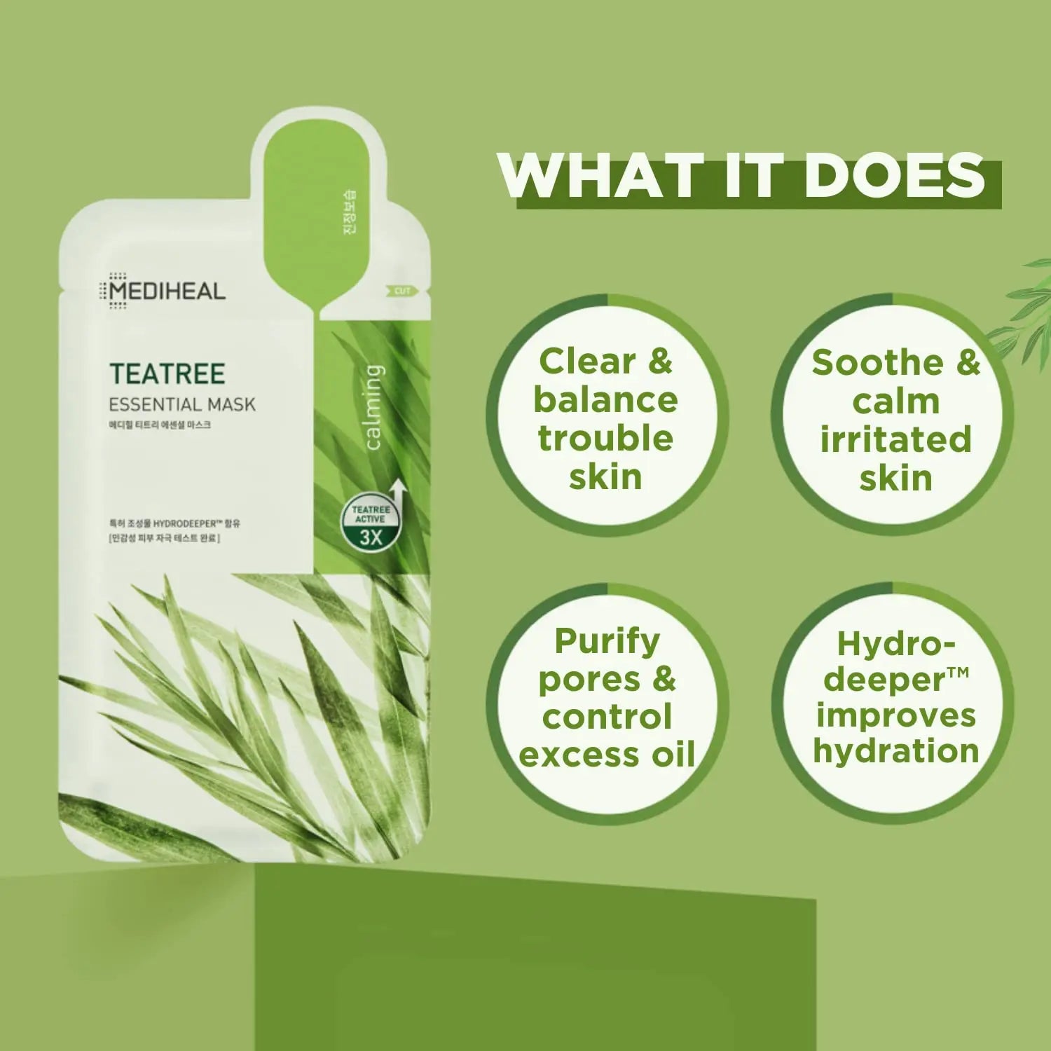 Mediheal Teatree Essential Mask 10ea Mediheal