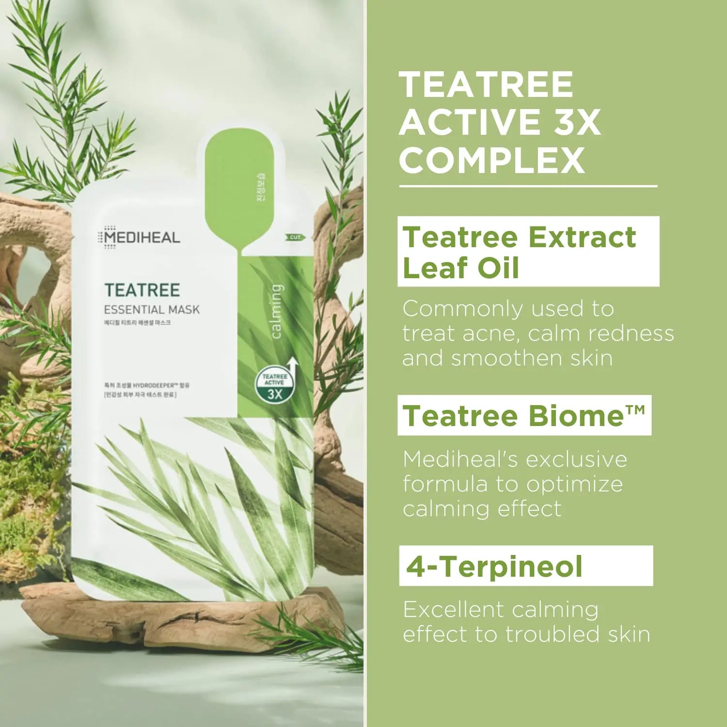 Mediheal Teatree Essential Mask 10ea Mediheal