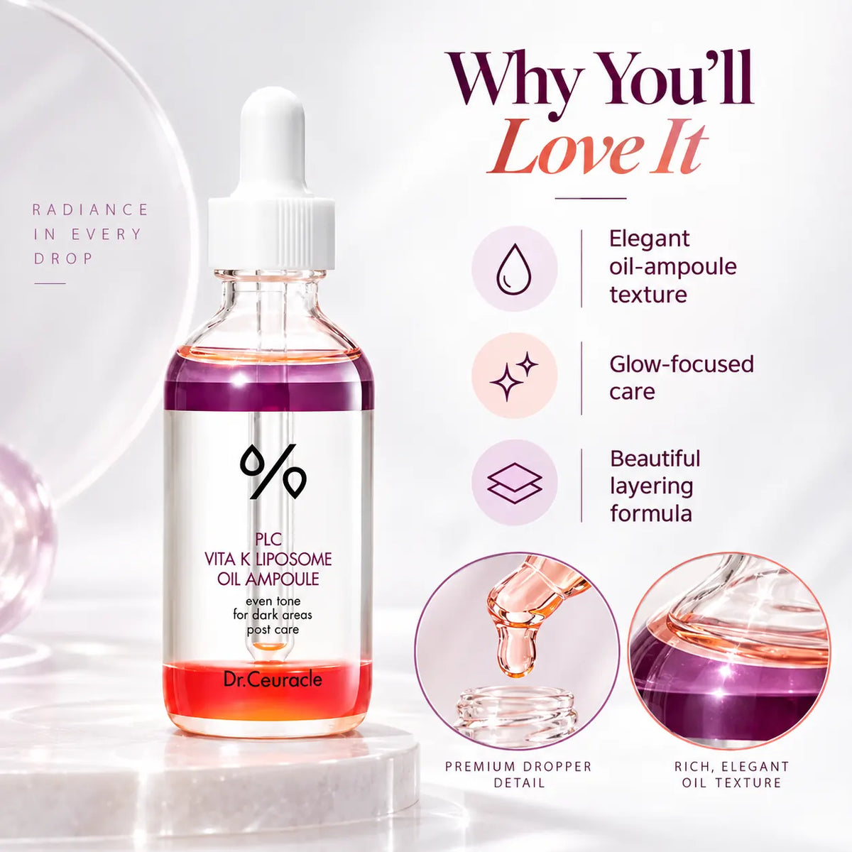Dr. Ceuracle Plc Vita Liposome Oil Ampoule 50 Nl 50ml