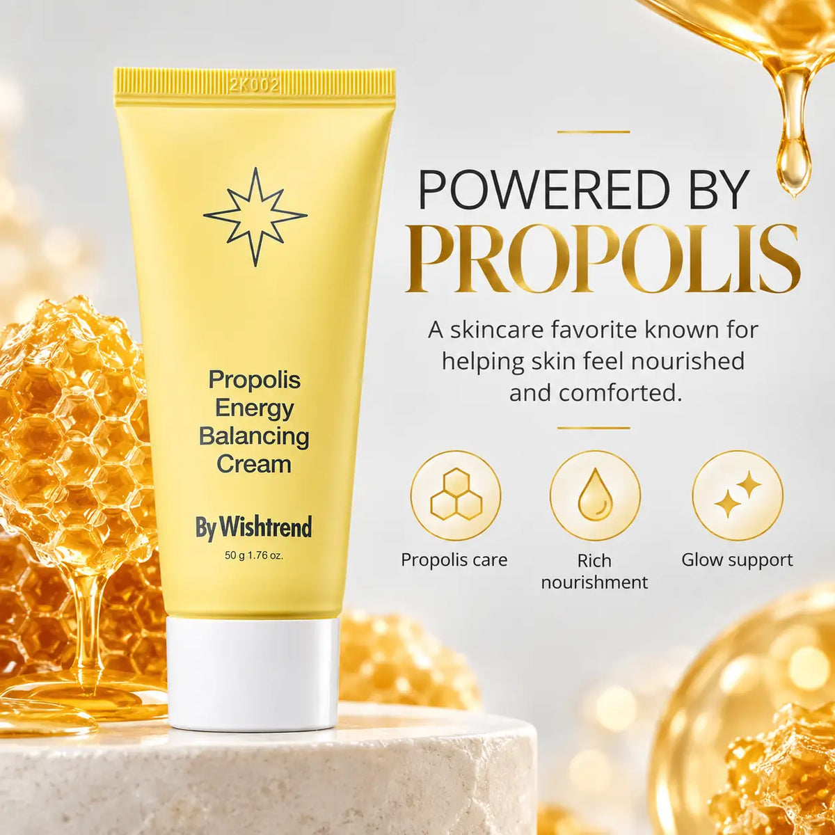 By Wishtrend Propolis Energy Balancing Cream 50g