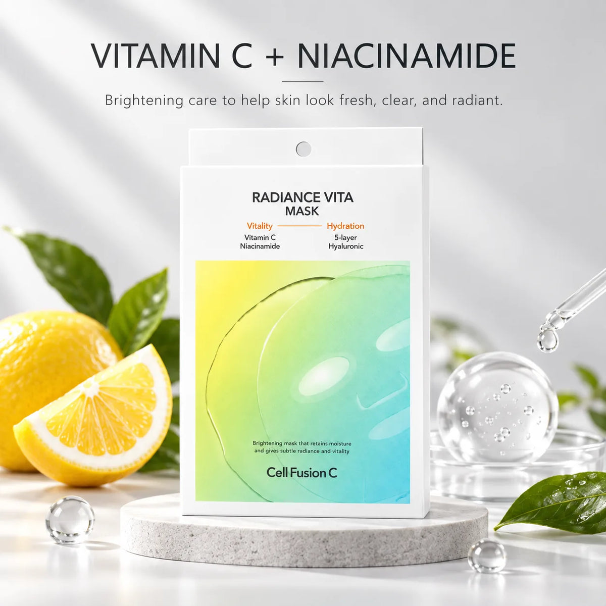 Cell Fusion C Radiance Vita Masks ( ) 125ml 125ml 5 Sheets
