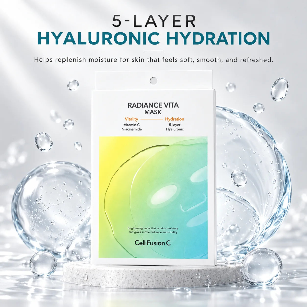 Cell Fusion C Radiance Vita Masks ( ) 125ml 125ml 5 Sheets