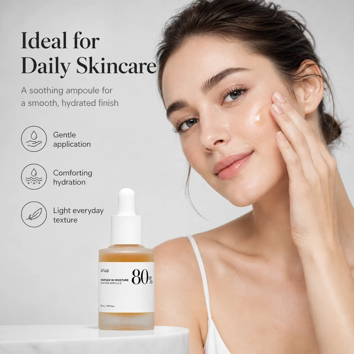 ANUA Heartleaf 80% Moisture Soothing Ampoule 30ml