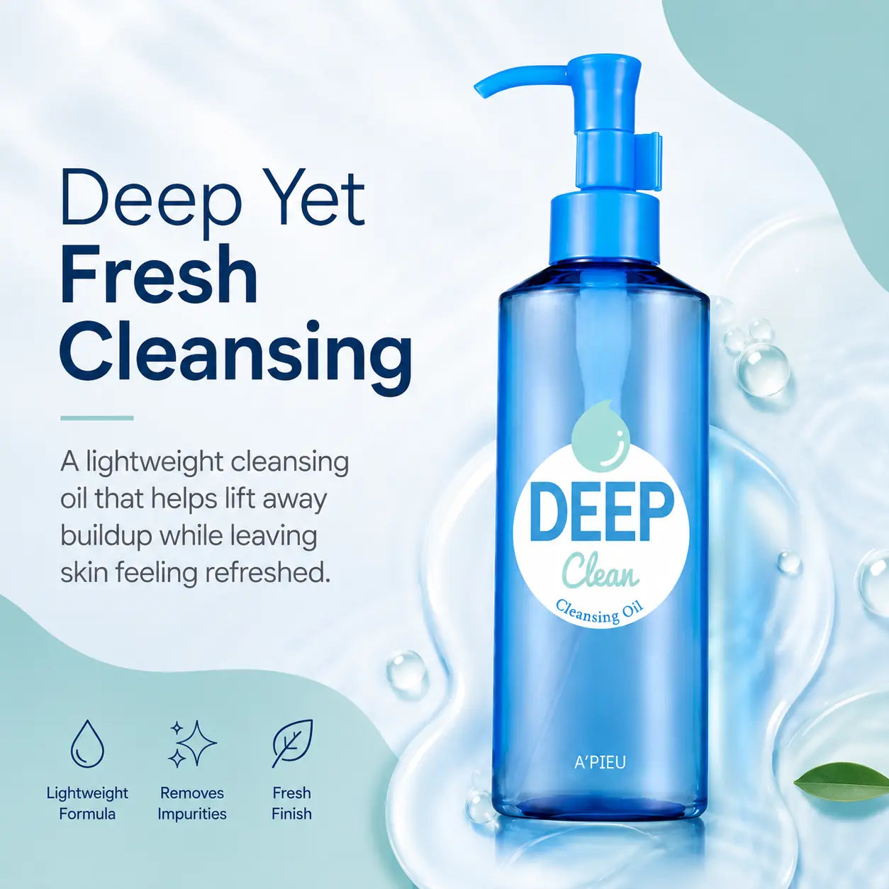 A'pieu Deep Clean Cleansing Oil 160ml