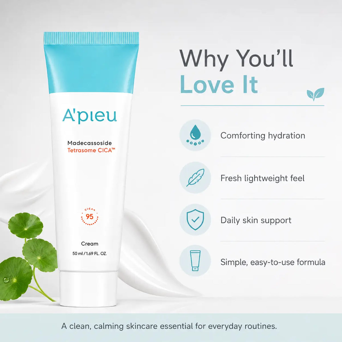 A'pieu Madecassoside Tetrasome Cica Cream 50ml