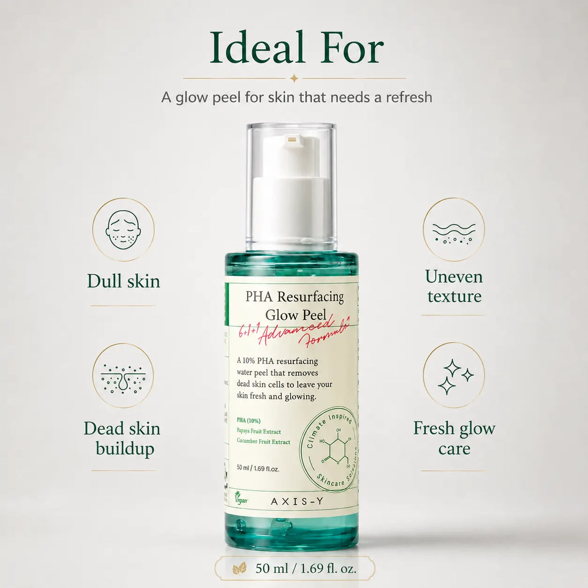 AXIS-Y PHA Resurfacing Glow Peel 50ml