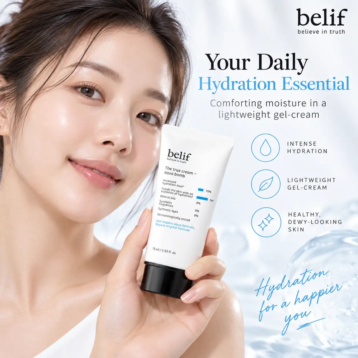 belif The True Cream Aqua Bomb 75ml