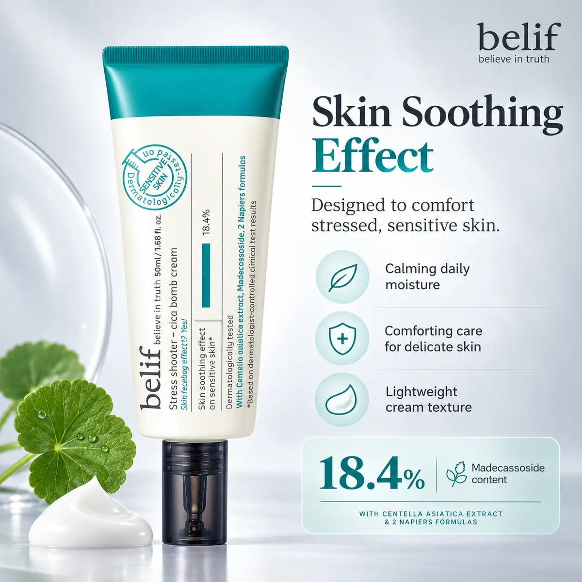 belif Stress Shooter Cica Bomb Cream 50ml
