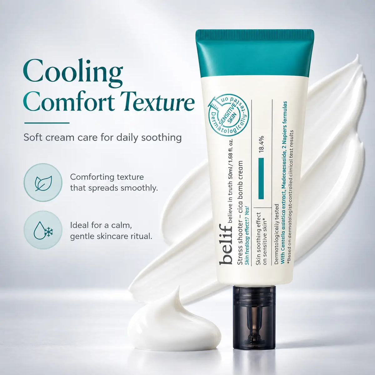 belif Stress Shooter Cica Bomb Cream 50ml
