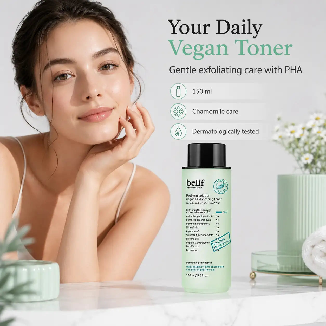 belif Problem Solution Vegan PHA Clearing Toner 150ml