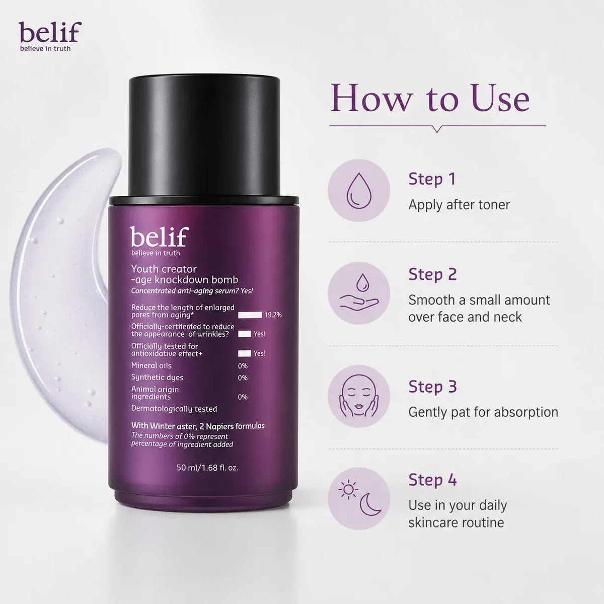 belif Youth Creator Age Knockdown Bomb 50ml