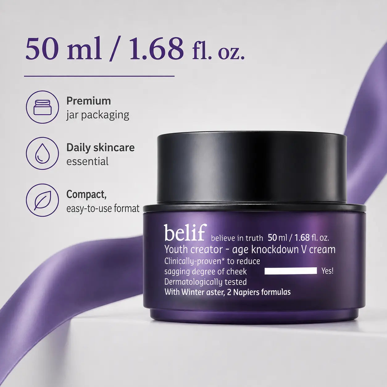 belif Youth Creator Age Knockdown V Cream 50ml