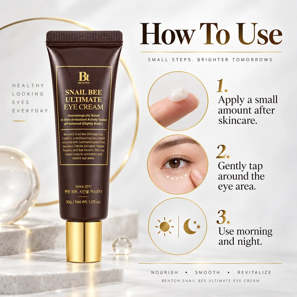 Benton Snail Bee Ultimate Premium Eye Cream 30g