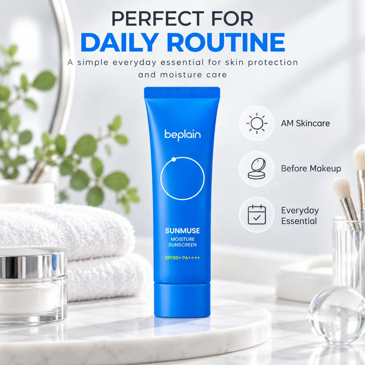 beplain Sunmuse Moisture Sunscreen 50ml
