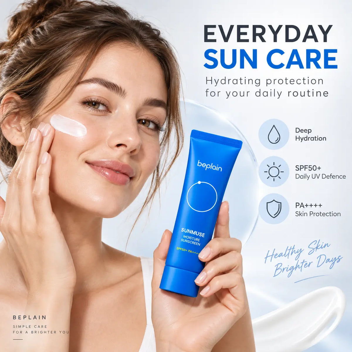 beplain Sunmuse Moisture Sunscreen 50ml