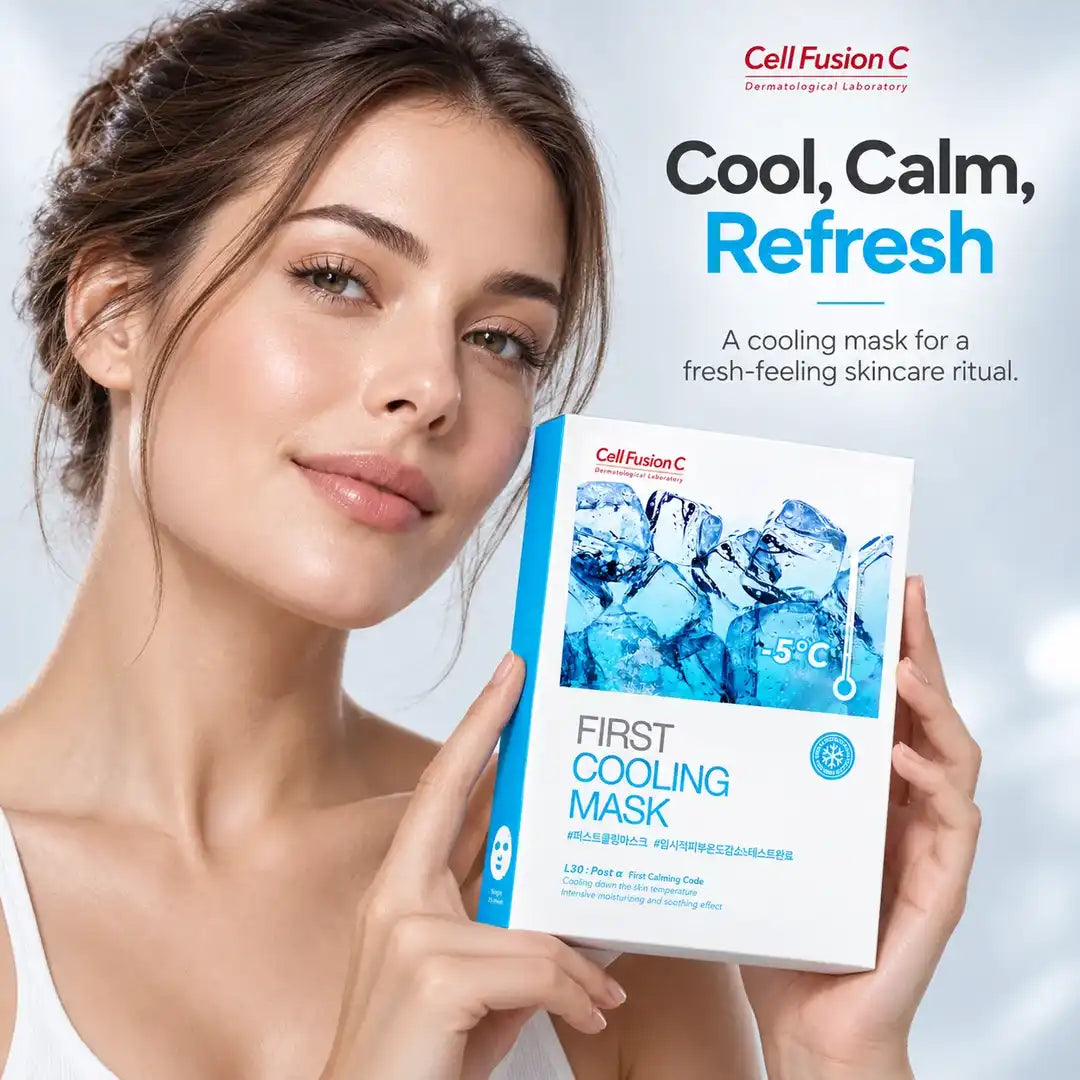 Cell Fusion C Post Alpha First Cooling Mask 5 Sheets