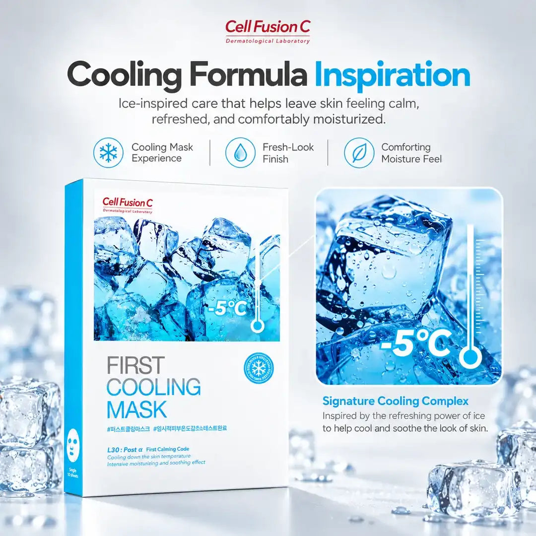 Cell Fusion C Post Alpha First Cooling Mask 5 Sheets