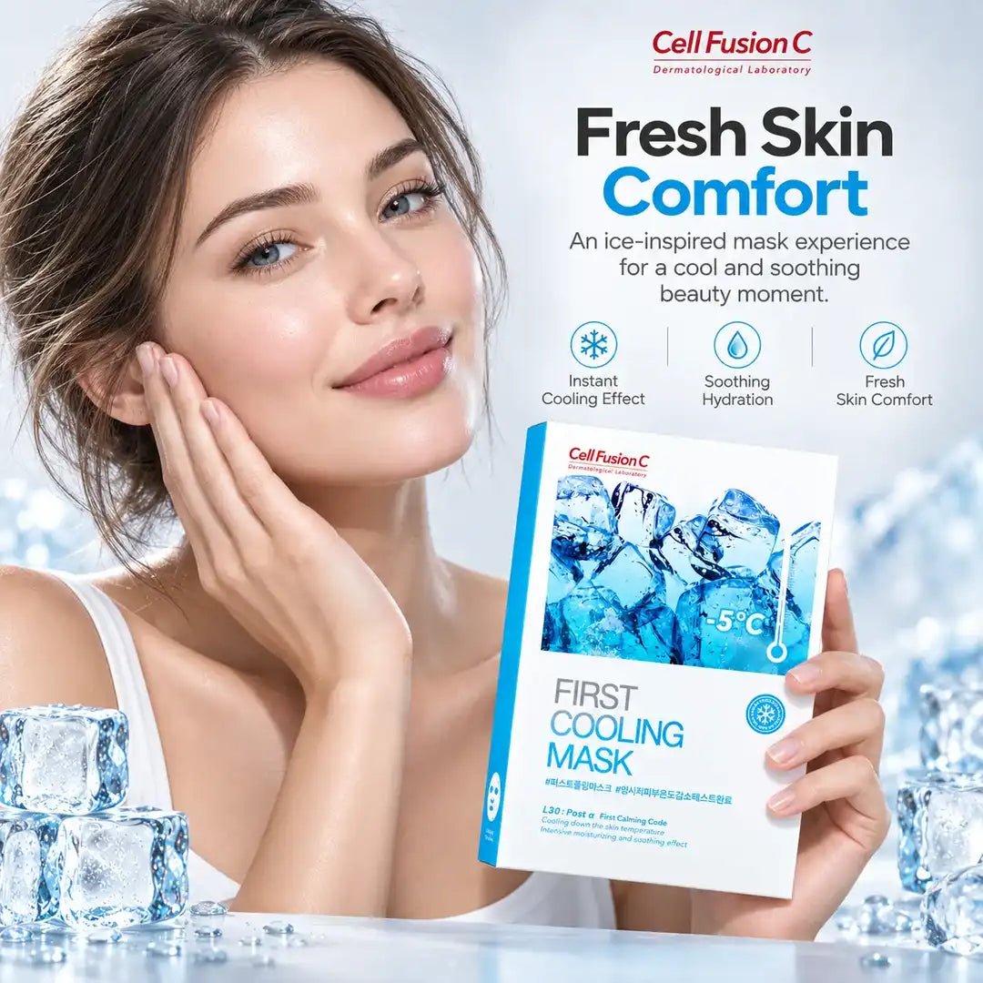 Cell Fusion C Post Alpha First Cooling Mask 5 Sheets