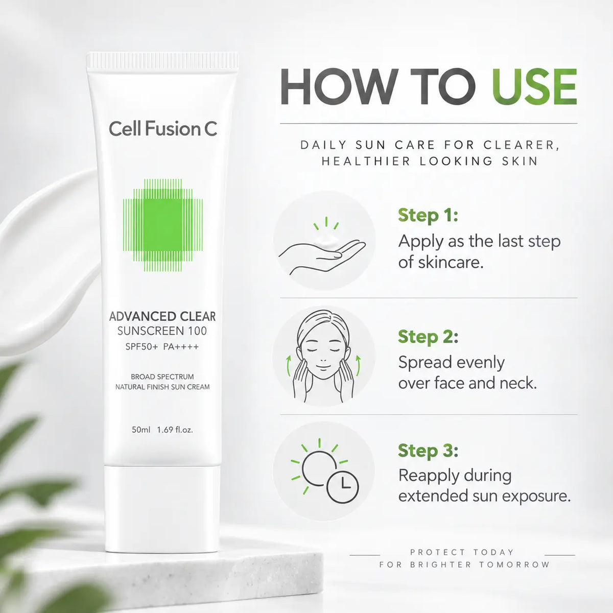 Cell Fusion C Advanced Clear Sunscreen 100 SPF50+ PA++++ 50ml
