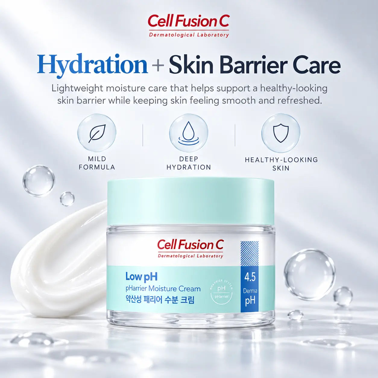 Cell Fusion C Low pH Pharrier Moisture Cream 80ml