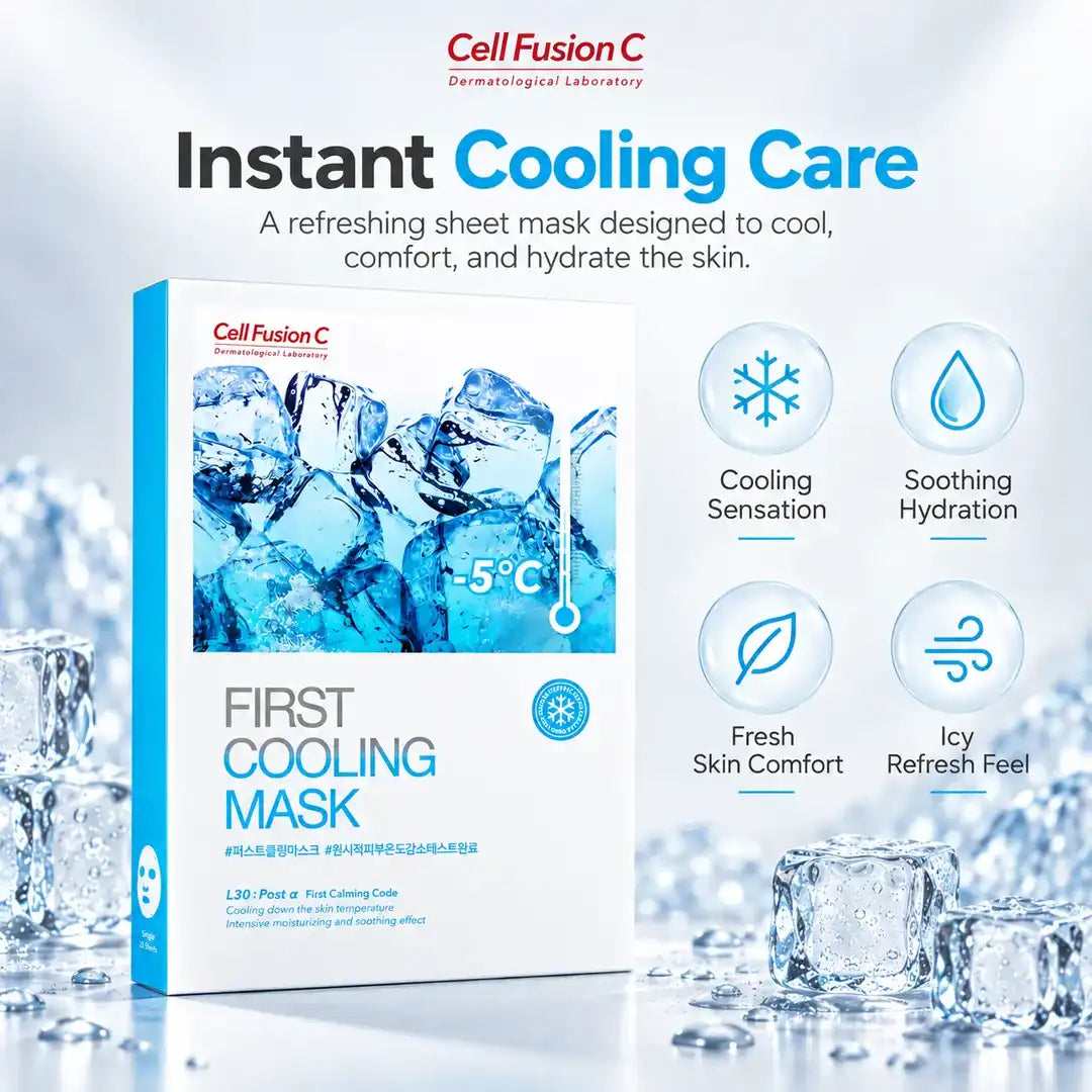 Cell Fusion C Post Alpha First Cooling Mask 5 Sheets