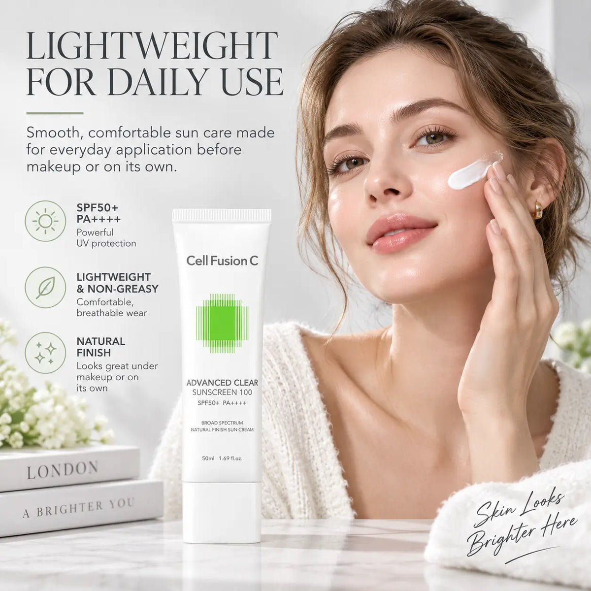 Cell Fusion C Advanced Clear Sunscreen 100 SPF50+ PA++++ 50ml