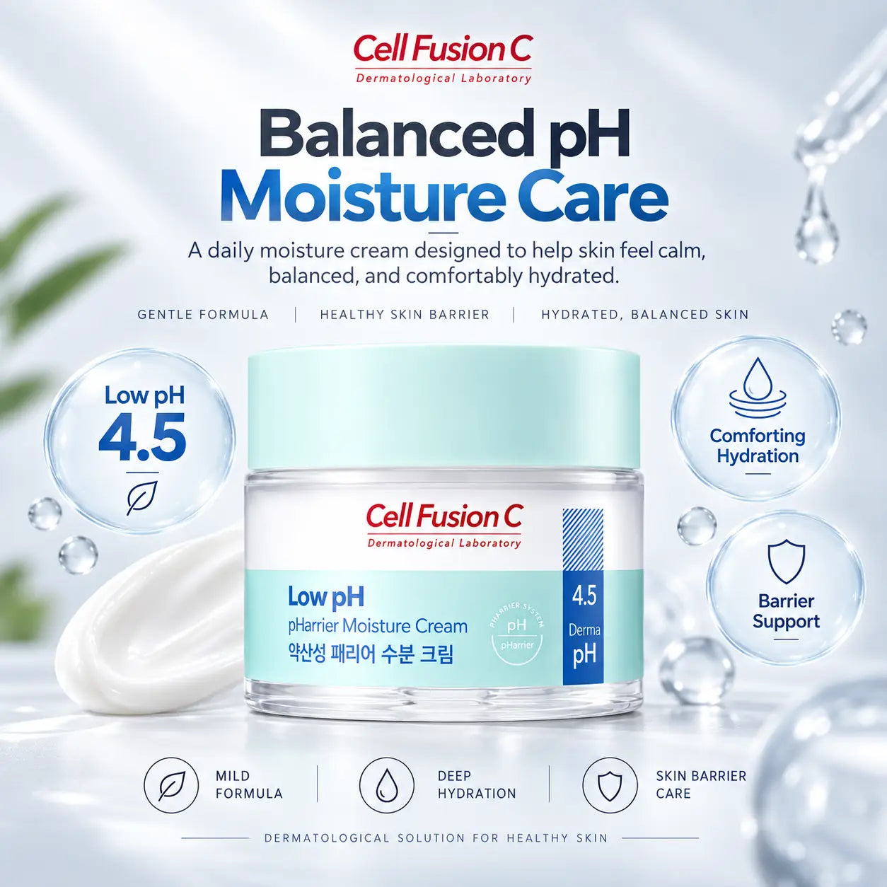 Cell Fusion C Low pH Pharrier Moisture Cream 80ml