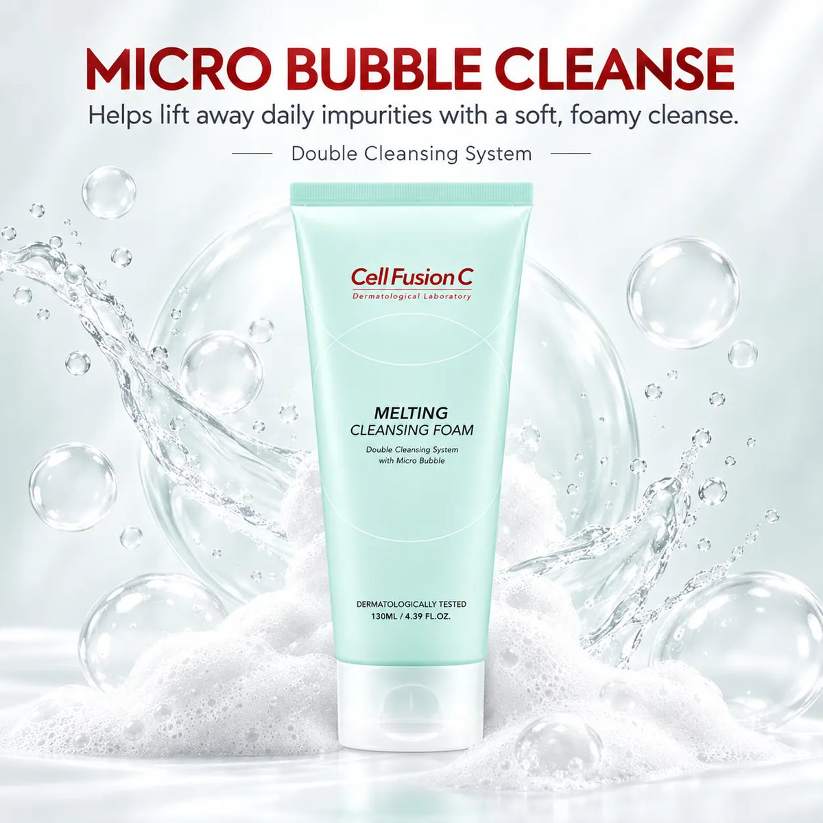 Cell Fusion C Melting Cleansing Foam 130ml