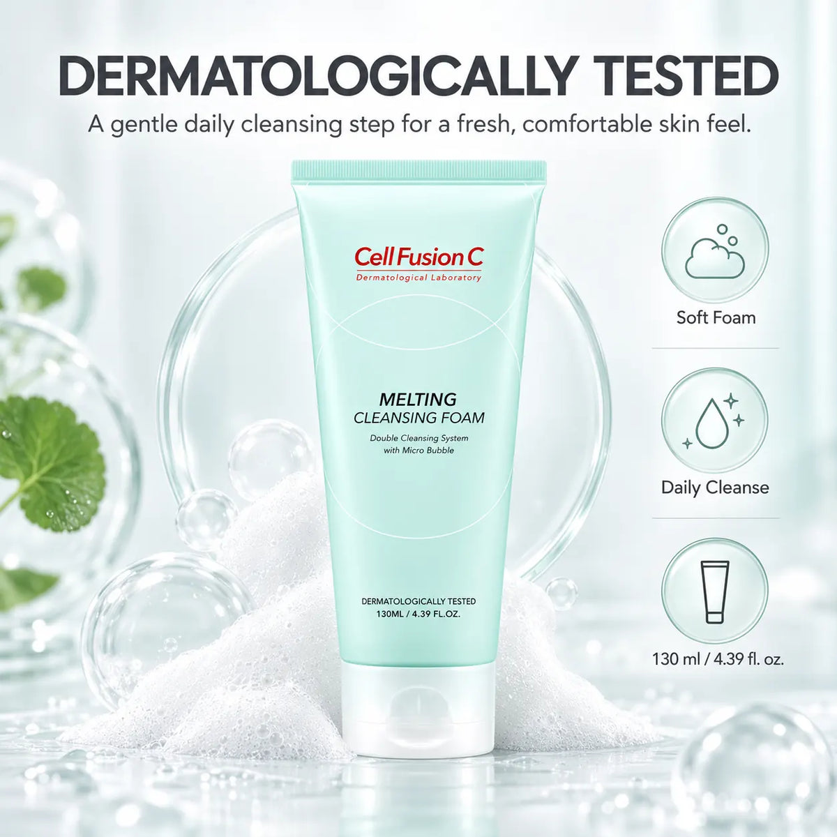 Cell Fusion C Melting Cleansing Foam 130ml
